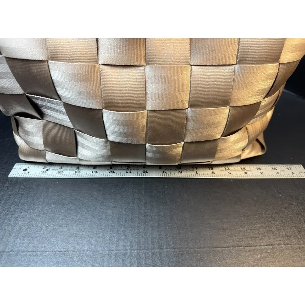 Harveys The Original Seatbelt Laptop Tote Bag Champagne Beige
